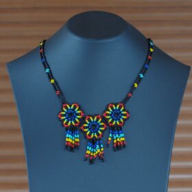 Seed Bead, Glass Bead, Handmade Necklace (2639)